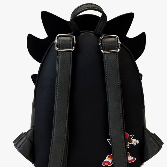 NWT Shadow Hedgehog Mini Backpack - Picture 3 of 4